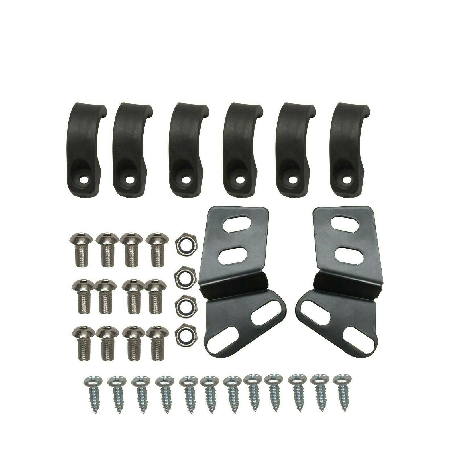 まさ オーダー品 Front Lower Door Panel Inserts Kit For 14-19 Polaris RZR 900 1000