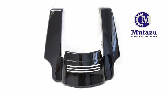 Glossy black Angled Fender Tri Bar 5