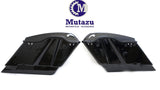 Mutazu 7" Angled Extended Stretched Saddlebags Bags For Harley Touring 2014-2018