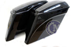 2 Into 1 Rear CVO Style Fender System w/ Extended Saddlebags For Harley Touring Electra Glide 2014-2020