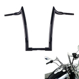 Demon Horns 1-1/2" Black 18" 16" 14" 12" Ape Hangers Handlebar for Harley Touring Softail Dyna Sportster