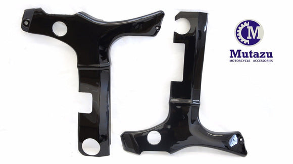 Black ABS Frame Covers for Suzuki Hayabusa GSXR 1300