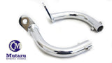 Chrome Saddlebag Guard Eliminator Support Bracket For Harley Touring Model (97-08)