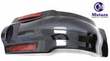 No Cut Out Extended Fender Overlay with LED Lights for Harley Touring