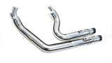 Mutazu Chrome Cannon 2.5" Dual Exhaust System Mufflers-- Harley Sportster 14-UP