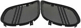 Mutazu Black Tri-Line Speaker Grills Cover Trim For Road Glide FLTRX 15-19