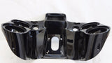 Double DIN Inner Fairing w Quad 6.5" Speaker Pods for Harley Road Glide 1998-2013