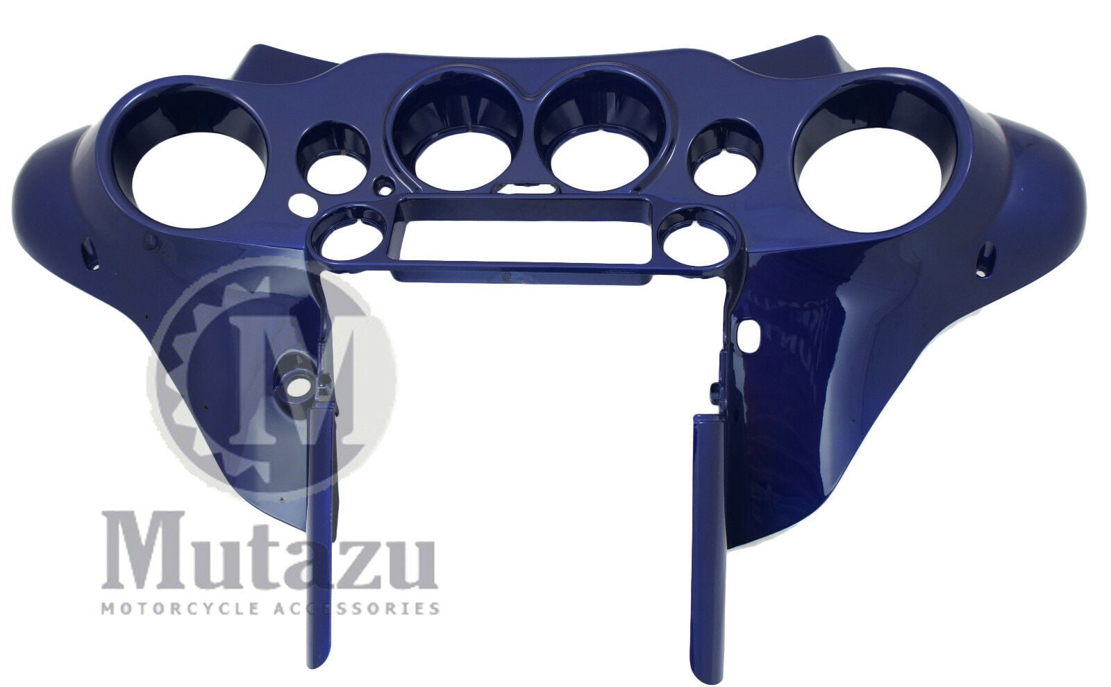 Mutazu Cobalt Blue Front Inner Cowl Fairing for Harley