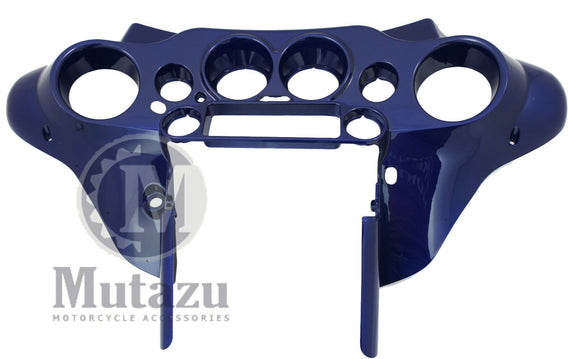 Mutazu Cobalt Blue Front Inner Cowl Fairing for Harley Electra Street Glide FLH