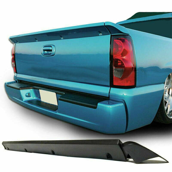 For 99-06 Chevy Silverado Tailgate Intimidator Rear Spoiler Wing SS Polyurethane***