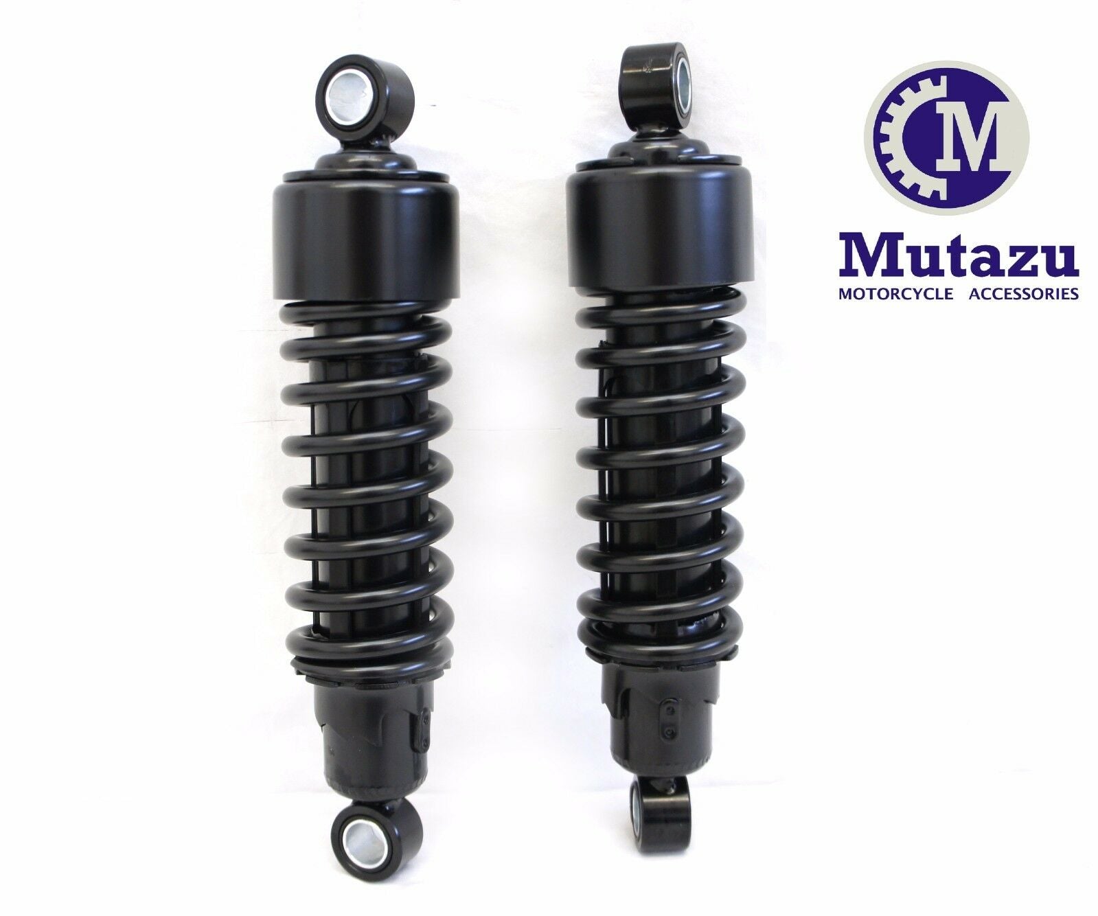 Mutazu Black Shocks Suspension for Harley Sportster 883 1200 forty