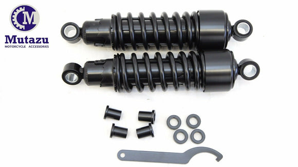 Mutazu Black Shocks Suspension for Harley Sportster 883 1200 forty eight 10.5
