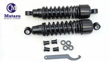 11.75" Mutazu Black Shocks Suspension 4 Harley Sportster 883 1200 forty eight