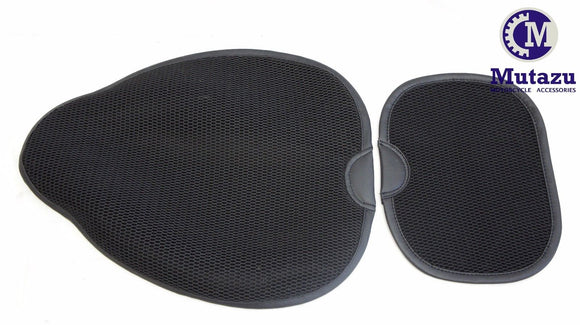 Mutazu Circulator Driver & Passenger Seat Cool Pads pad for Harley HD seats