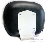 SX15 Memory Foam Chrome Driver Rider Backrest for Honda Shadow ACE 1100 VT1100