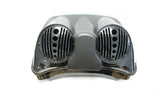 Mutazu Bagger Dual 8" Speaker Lid w/ Razor Tour Pak for 97-13 Harley Touring
