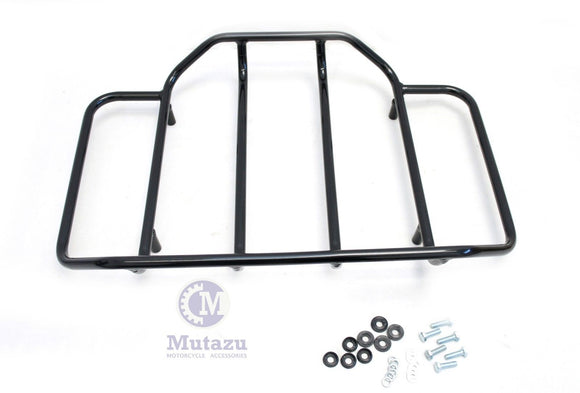 Black Luggage Rack Top Rail for 97-2013 Harley Tour Pak