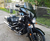 Mutazu Large Motorcycle 38" Batwing Fairing -Harley Softail DYNA Sportster Road king