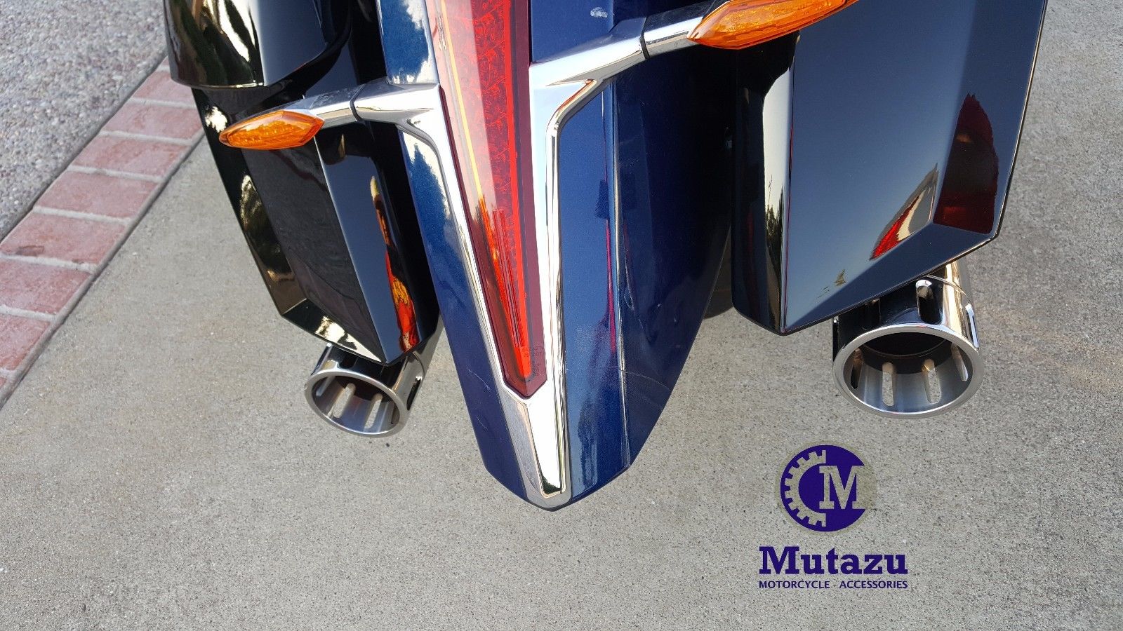 Mutazu Unpainted Raw Finish Headlight Bezel Scowl – For Victory Cross Country, Raw Finished, Direct Fit