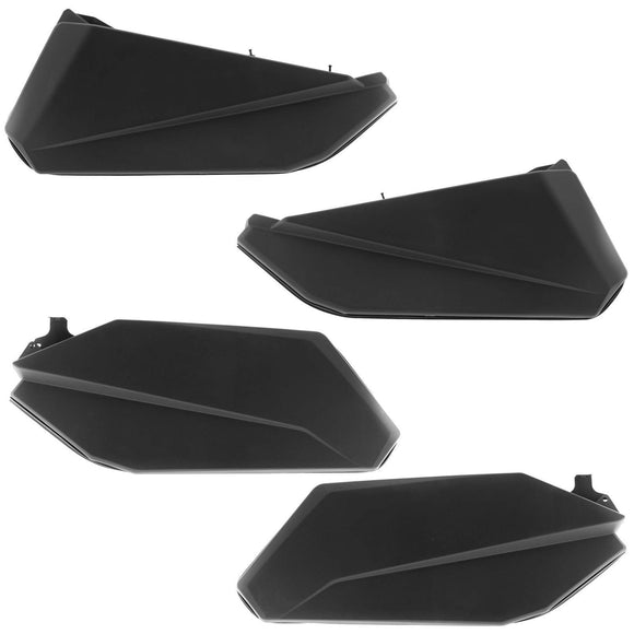 Can Am Maverick X3 MAX Lower Door Panel Insert Kit Black (Front & Rear)...